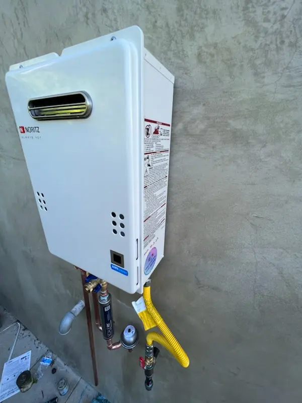 Tankless water heater installation for Tower Hill homes